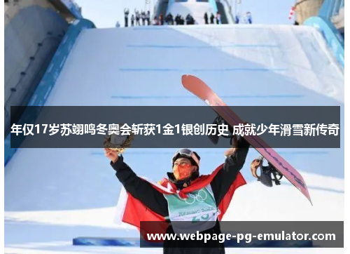 年仅17岁苏翊鸣冬奥会斩获1金1银创历史 成就少年滑雪新传奇