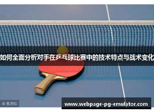 如何全面分析对手在乒乓球比赛中的技术特点与战术变化