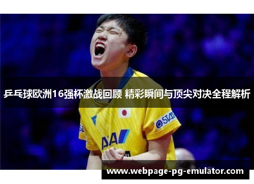 乒乓球欧洲16强杯激战回顾 精彩瞬间与顶尖对决全程解析